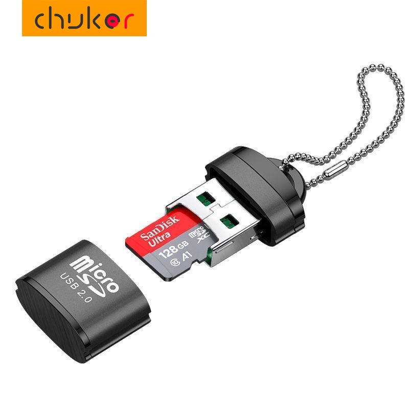 USB Micro SD/TF Card Reader USB 2.0 Mini Mobile Phone Memory Card Reader High Speed USB Adapter For Laptop Accessories