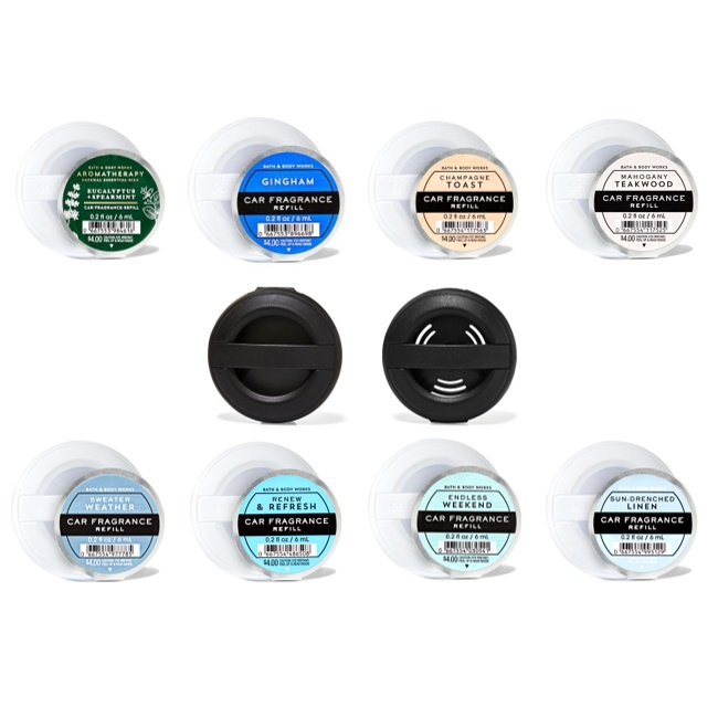 Bath and Body Works Car Fragrance Refill and Holder