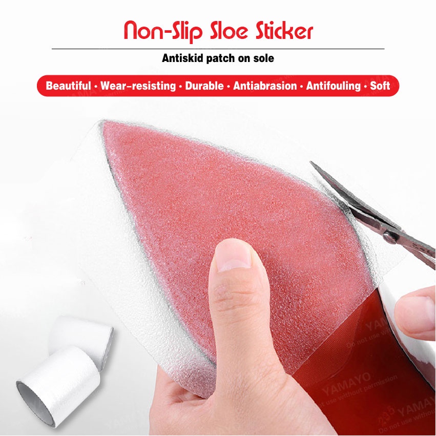 Non-slip Sole Sticker || Wear-resistant High Heels Forefoot Anti-skid Pad Unisex || Leather Protection Film Transparent