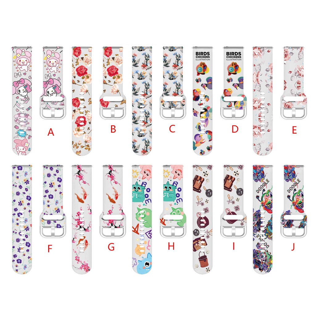 20mm/22mm Silicone band For Huami Amazfit GTS/2/2e/GTS2 Mini/GTR 3/Pro 47mm/GTR2/2e/stratos 2/3 Sport Watch Bracelet Amazfit bip strap