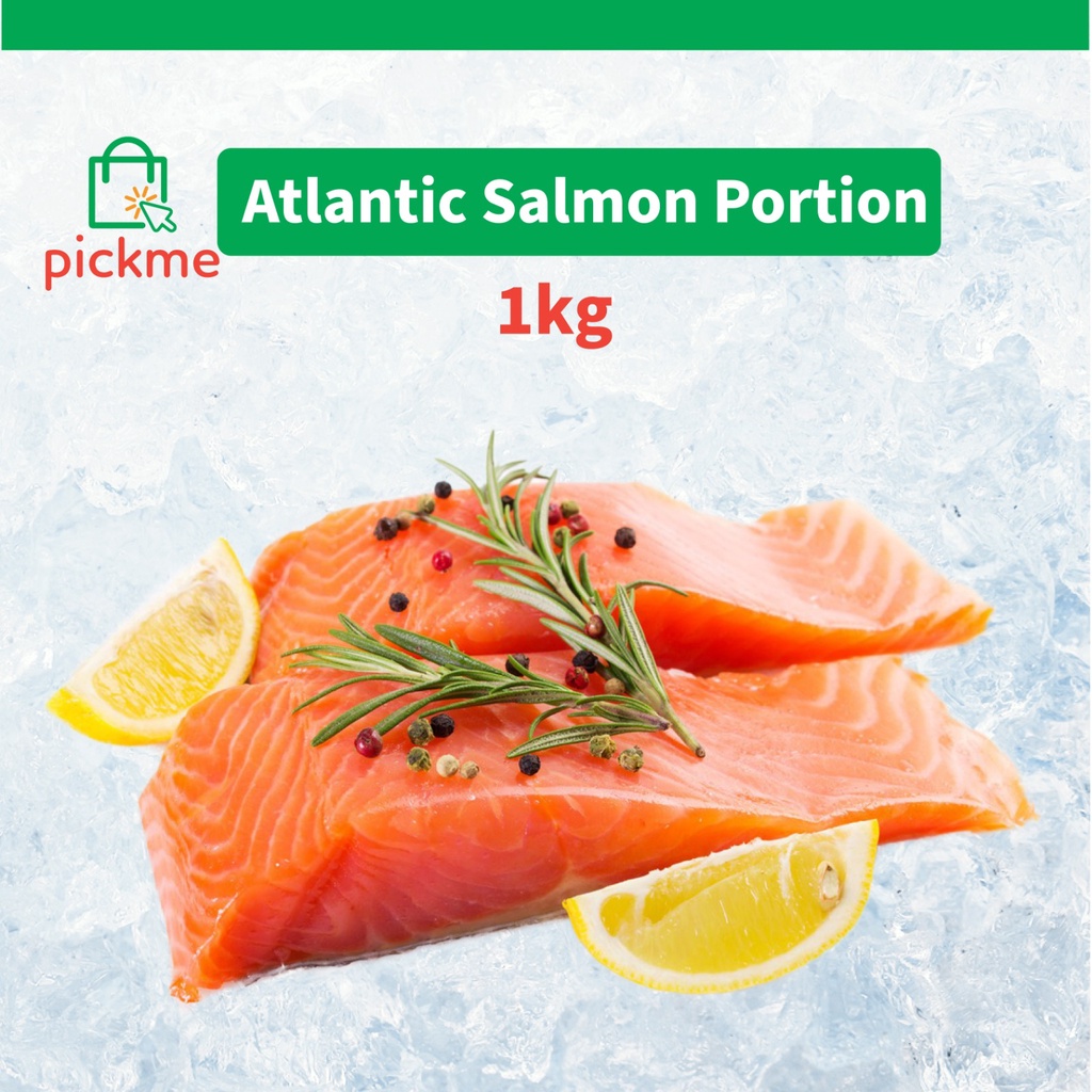 Premium Chile Atlantic Salmon Portion 1kg - Frozen