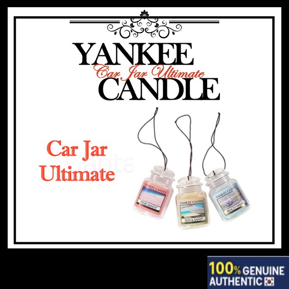 ❤️ [Yankee Candle] Car Jar Ultimate, Car Air Freshener, Car jar yankee car