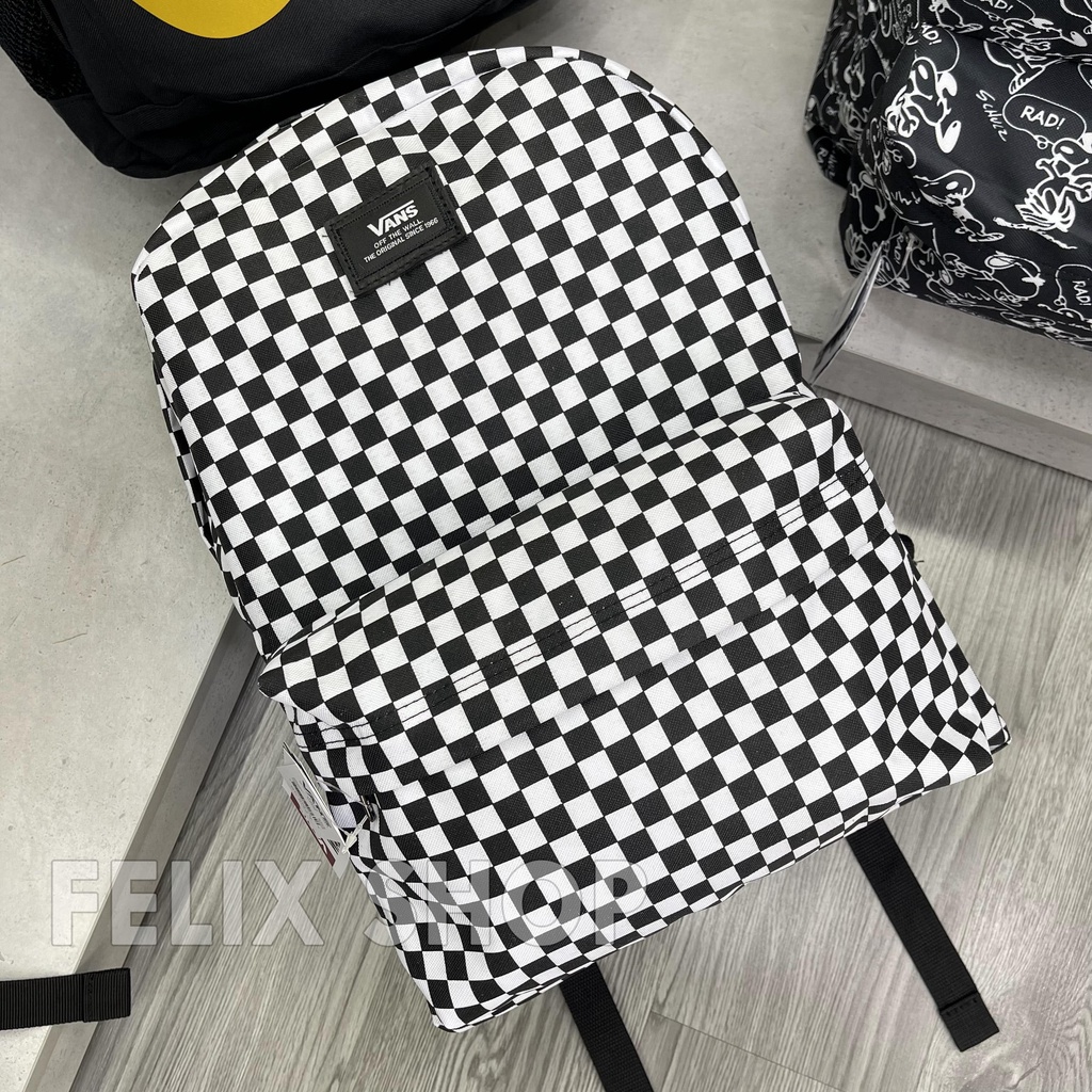 ️ (Synthetic ~ 20 Full Color Models) Vans Old Skool III Backpack Checkerboard Fashion | Surplus Goods FULL Stamp TAG CODE
