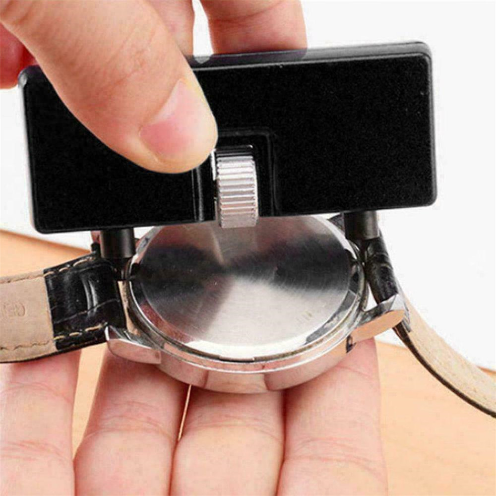 1 Pcs Watch Case Tool Wrench Opener Watch Battery Change Back Case Cover Opener Remover Wrench Screw Tool Kit L9E3