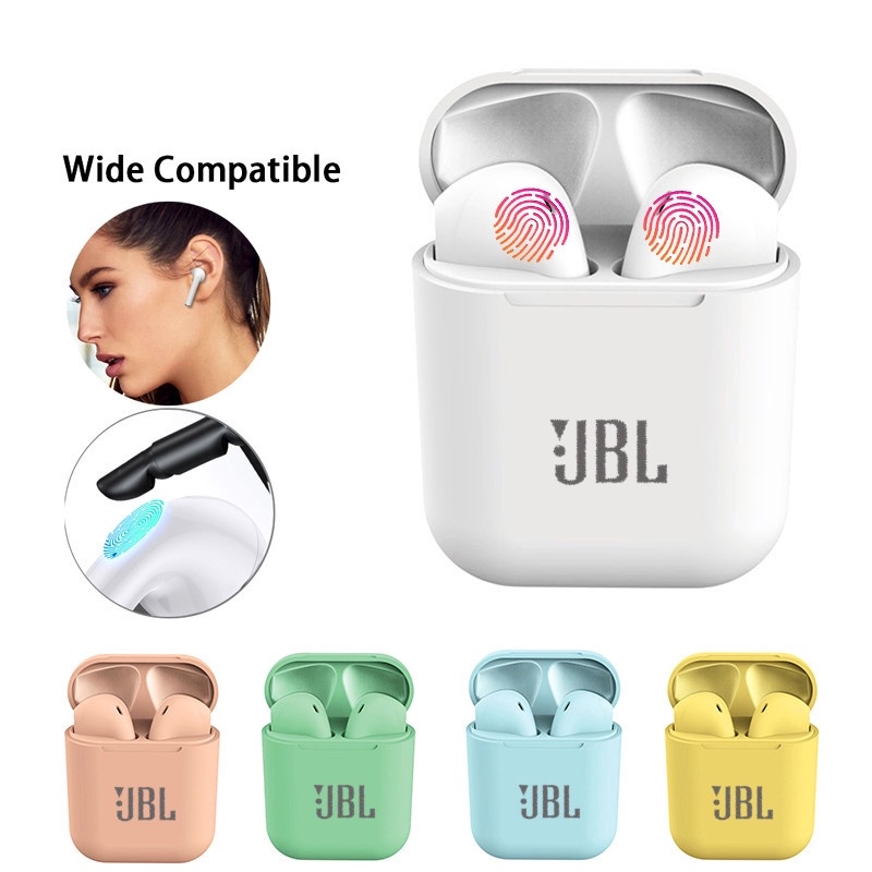 New Wireless Bluetooth 5.0 Stereo Sport Touch Headphones With Mic