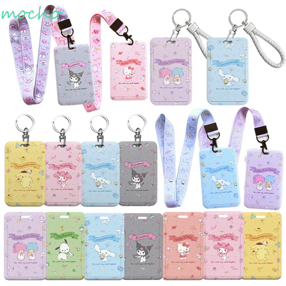 MOCHO cartoon card holder portable lanyard card holder