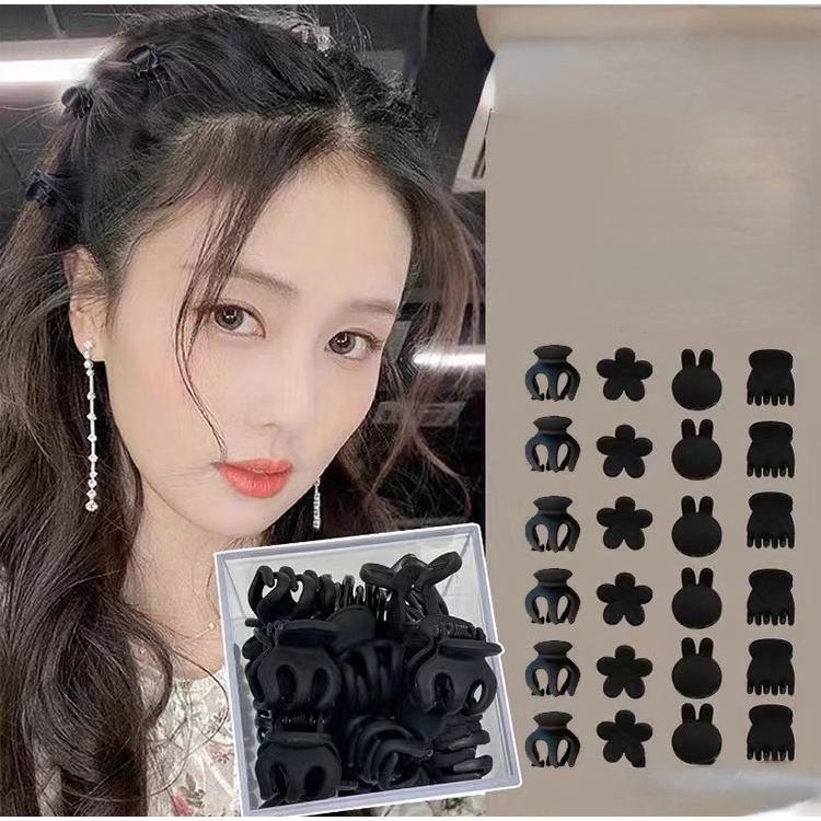 5/12 Pcs Sweet GirlsSmall Mini Cute Grip Hairpin Bangs Braided Hair Clip Clip Hairpin Clip Headdress (Opp Package)