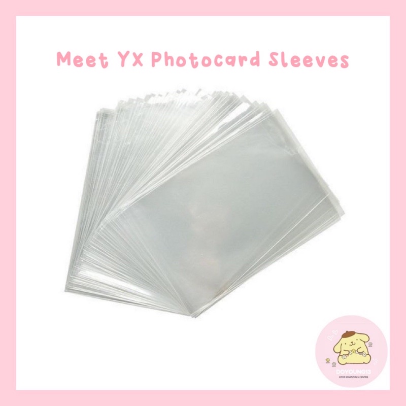 [SG INSTOCK] MEET YX KPOP Photocard Sleeve Card Protector Pokemon Trading Sleeves NBA PSA UltraPro Popcorn TCG Toploader
