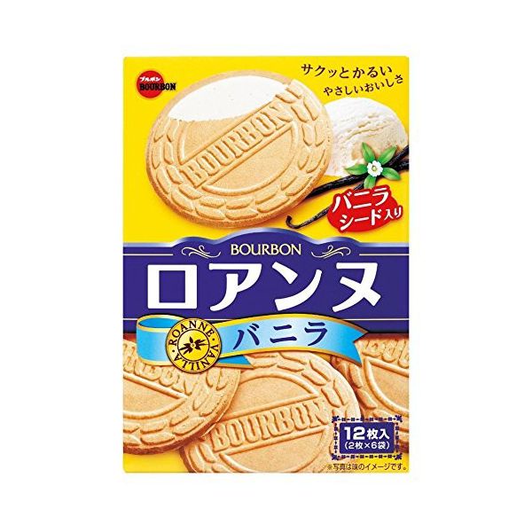Bourbon Romanne vanilla 12 pcs [Japanese]