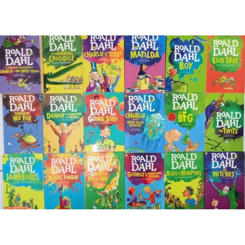 [SG STOCKS] Roald Dahl Collection Book Children Birthday Gift Kids Gift
