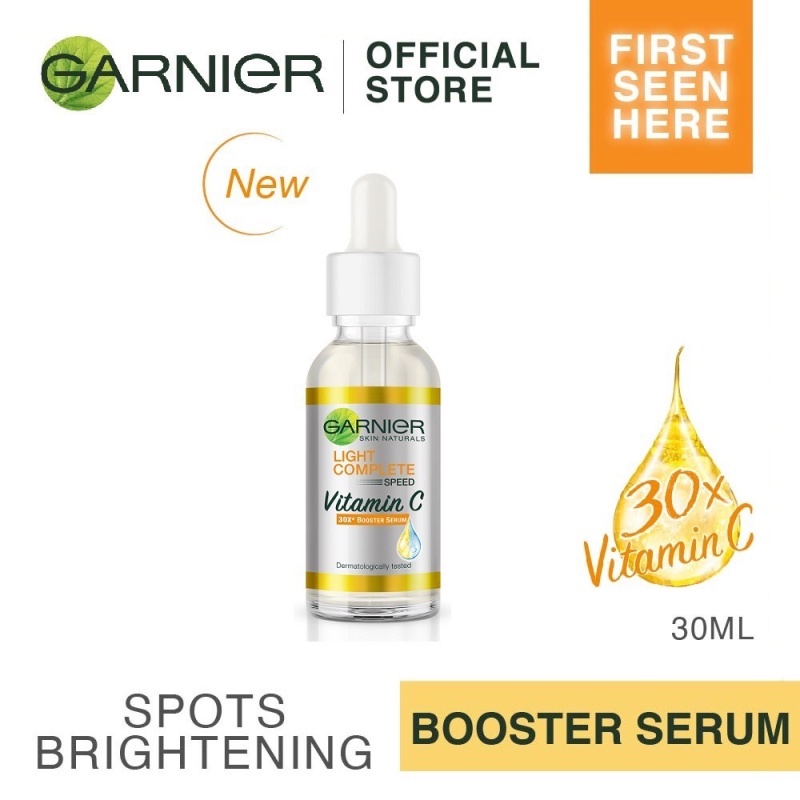 Garnier Light Complete Booster Serum with Vitamin C Brightening/Whitening (30ml)  - Brightening & Fade Dark Spots