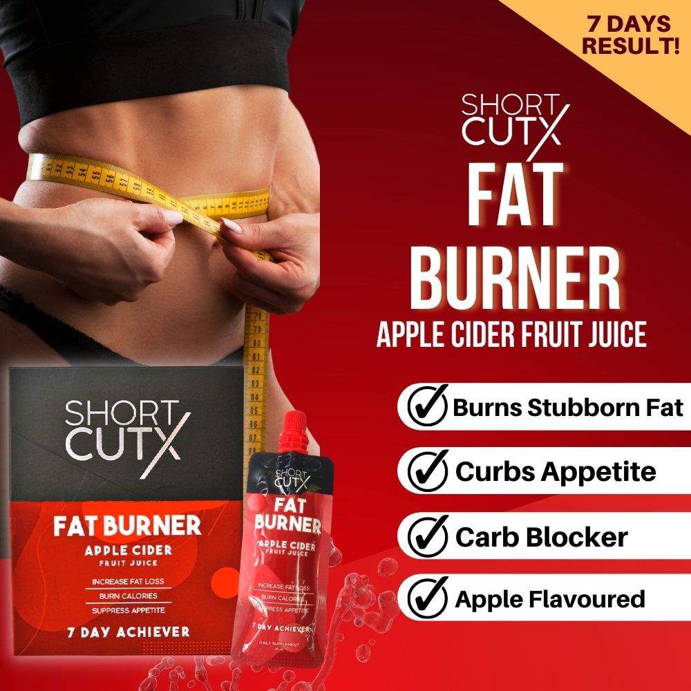 Shortcutx Apple Cider Fruit Juice Fat Burner (Ready to Drink Weight loss supplement) trufitz