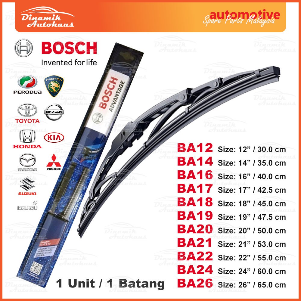 bosch car windshield wiper