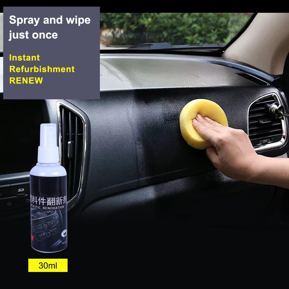 Car Renovation Automotive Plastic Refurbishment Agent 30Ml Interior Update Repair and Maintenance Agent Drip Wholesale