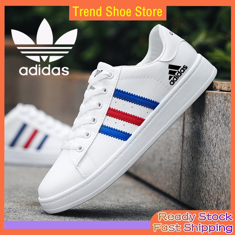 New Kasut Sport Lelaki White Sneakers Men Super Light White Casual Shoes Sport Shoes Men