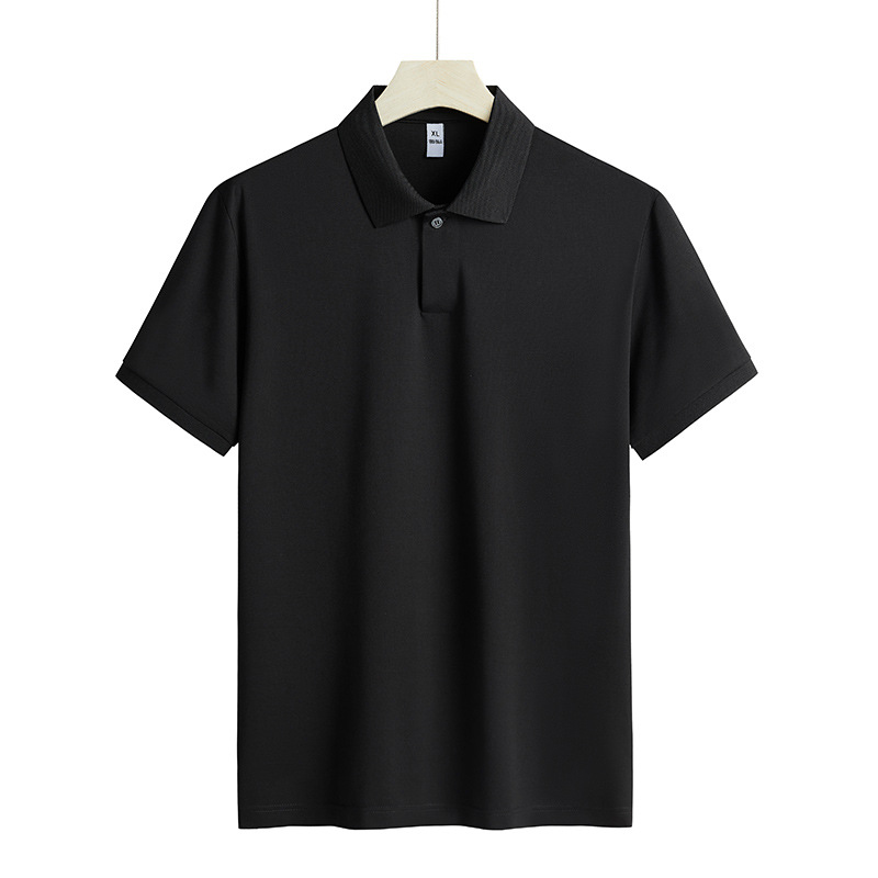 新品　MENS SHORT POLO SHIRT (予約販売品) CODE-ZERO Polo Shirt Men Coastal Black L | CODE-ZERO