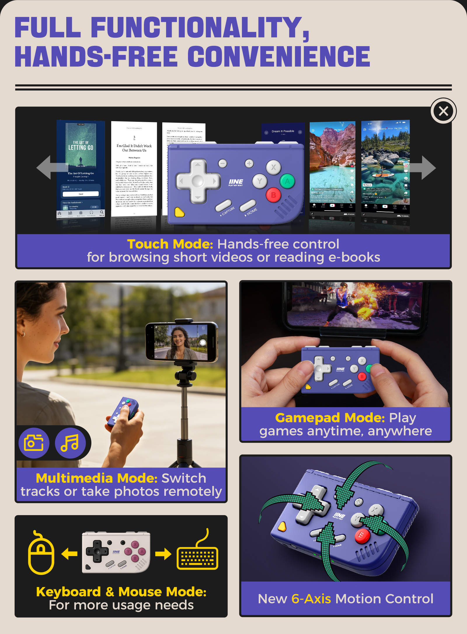 IINE Mini Retro Ananke Gen 2 Controller – IINE Official Store