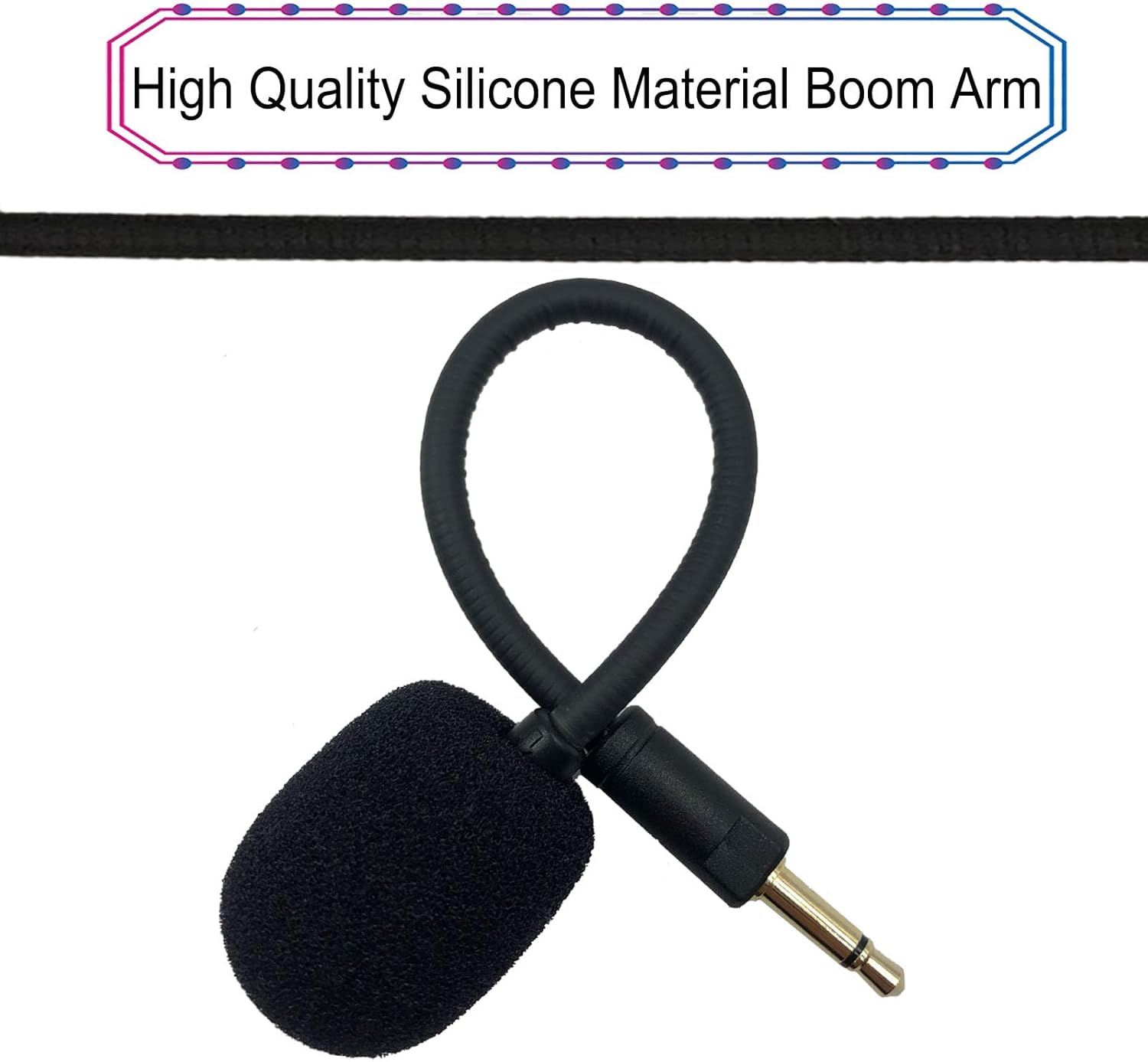 Replacement Microphone For Razer Kaira Pro Wireless Gaming Headset Detachable Game Mic Boom Professional Clear Crystal Sound