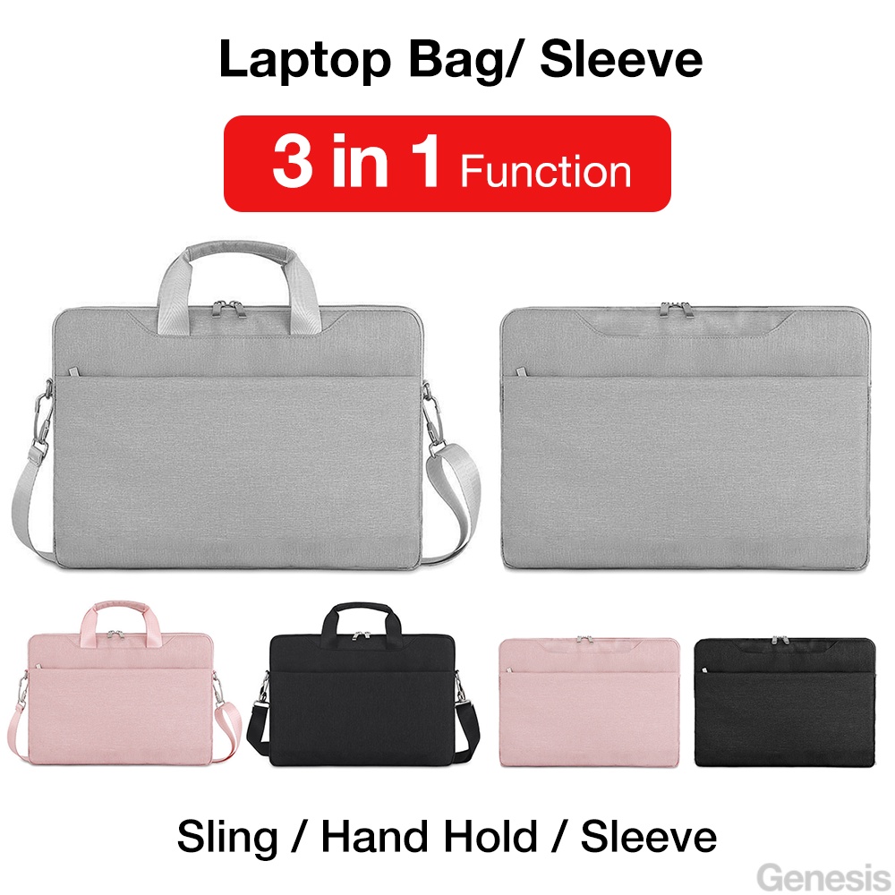 Genesis Laptop Bag/ Sleeve/ Case 13 14 15 16 17 13.3 15.6 Inch Cover Portable Computer Waterproof Casing For Women