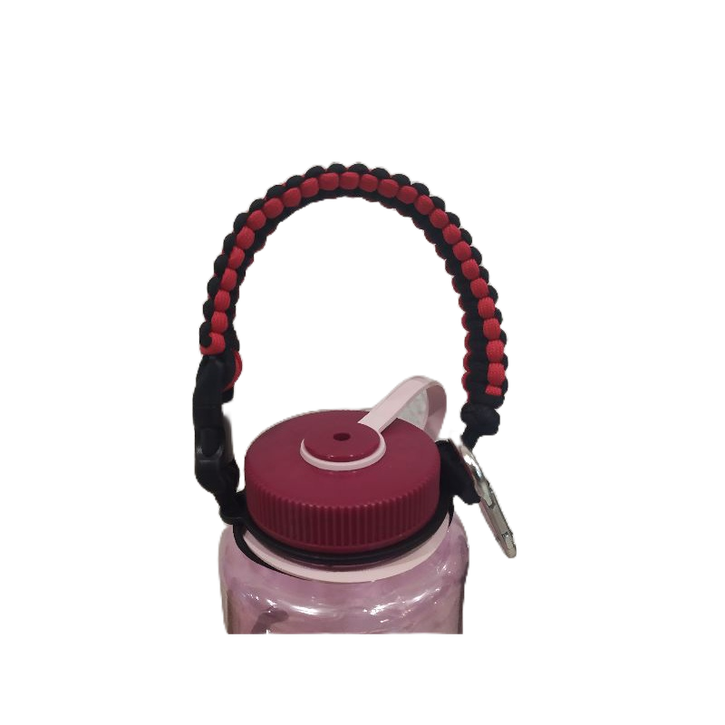 Paracord Bottle Handle Strap - Fits Nalgene Wide Mouth Bottles - Fits 1l and 1.5l