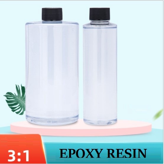 1kg Epoxy Resin Hard Super Clear 3:1 ratio jewellery making crystal resin READY STOCK