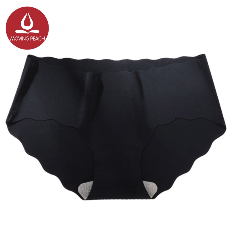 MOVING PEACH panties Women Fitness Underpants Comfortable Breathable Wave Briefs