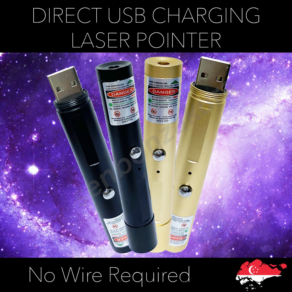 ?FREE DELIVERY | Laser Pointer Direct Wireless USB Charging