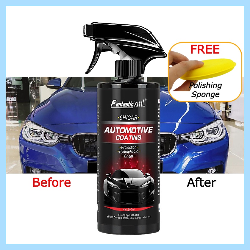 ✅ [SG] Car Ceramic Coating/ Nano Ceramic Coating Spray/ Automotive Coating Nano Car Care Polish 500ML