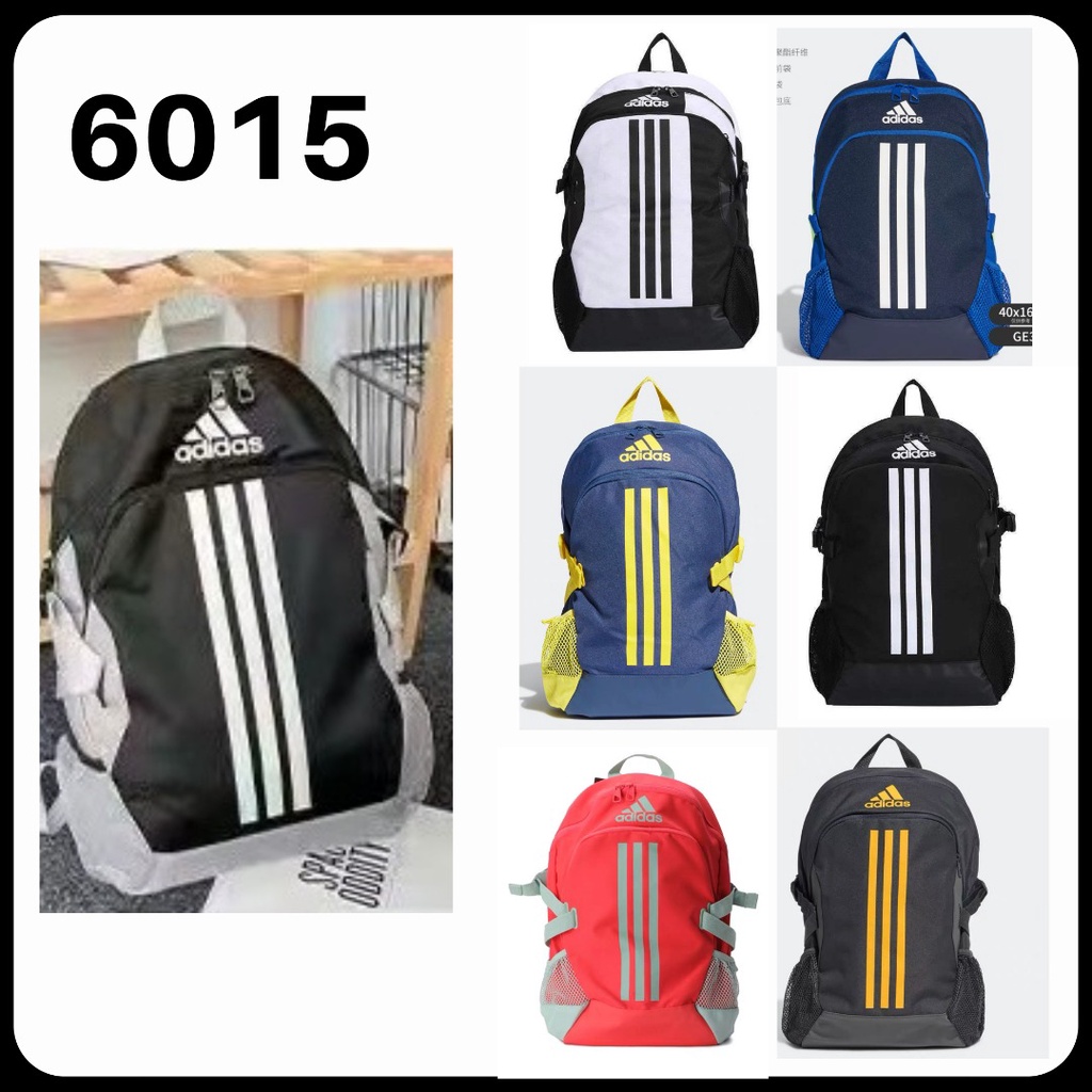 6015 New Backpack School bag / Beg Galas Sekolah ( Primary & Secondary Saiz 16" / 43 cm ) Design Brand