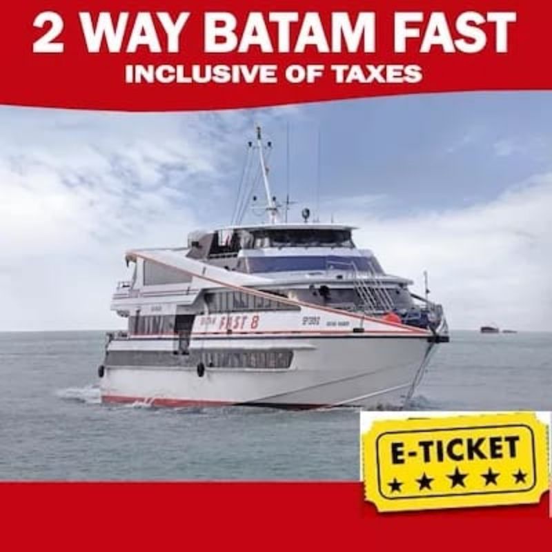 Cheap 2 way Batam fast ferry ticket