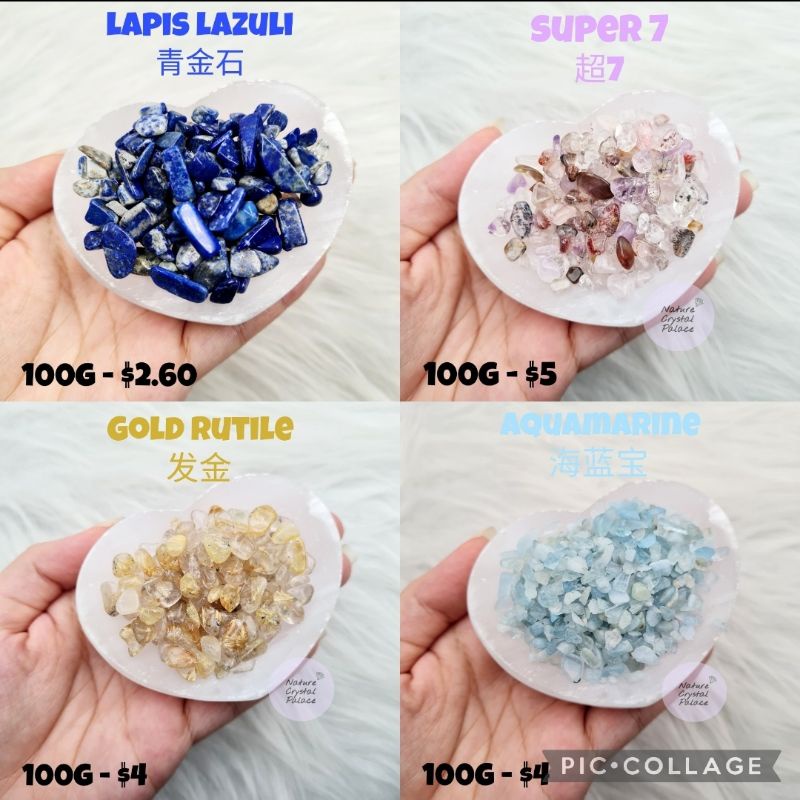 ??[SG local] 100G Crystal chips / loose crystal chips !! ?NEW IN 27 Mar?