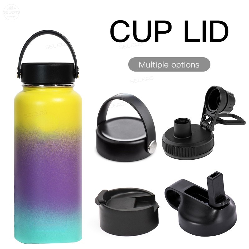 HydroFlask Cap Cover Aquaflask Accessories Water Bottle Replacement Lid Space Pot PP Straw Wide Mouth Pot Lid