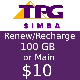 TPG 100GB Plan or Main Balance $10 Top Up / Recharge / Renewal