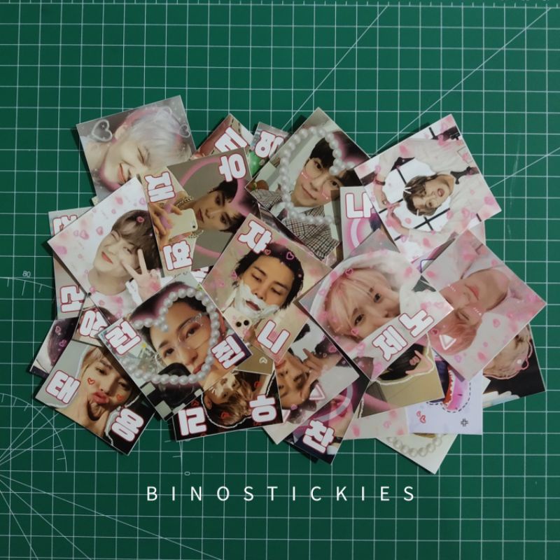 [50Pcs] Sticker mails ala sellkor freebies/sticker nct dream enhypen treasure skz txt ive aespa twice newjeans cute deco