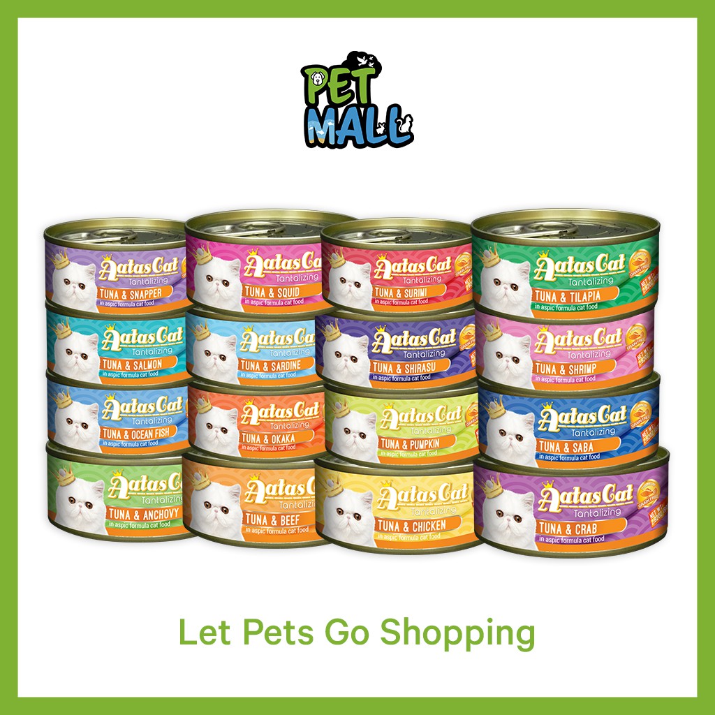 Aatas Cat Tantalizing Tuna Wet Cat Food 80g