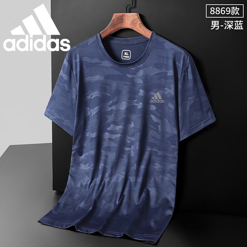 READY & STOCK crew neck Quick drying New Summer T-shirt personality handsome trend short sleeve student simple