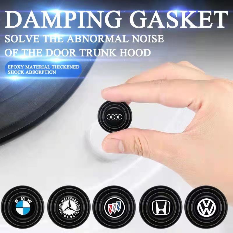 Car shock absorber shock absorber belt car door sound insulation car door shock absorber car logo