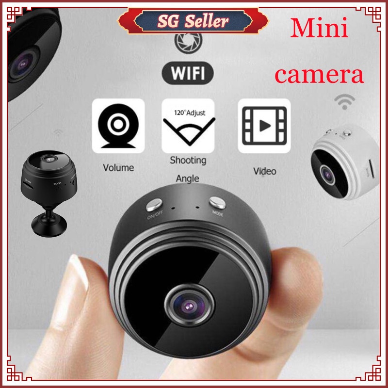 【READY STOCK】Mini camera 1080p HD camera A9 night mini video recorder