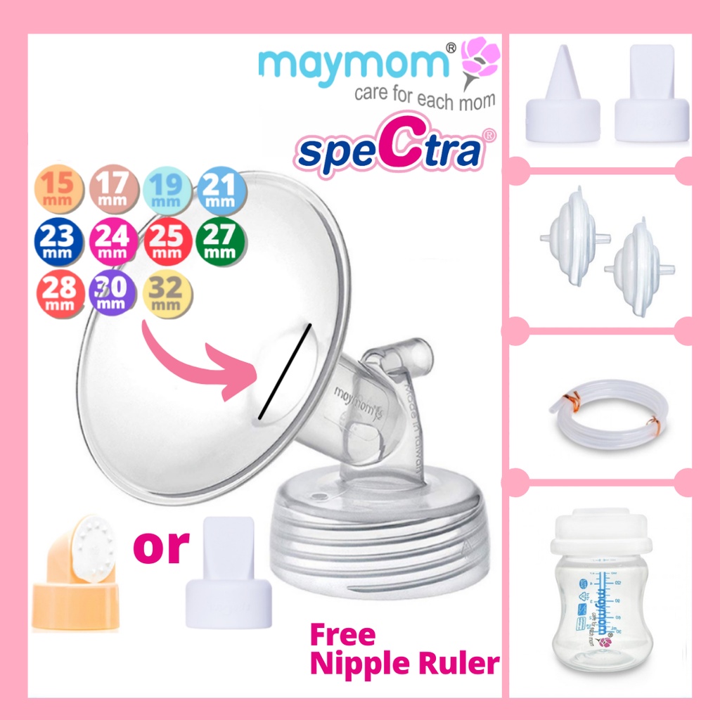 Maymom 15, 17, 19, 21, 23, 24, 25, 27, 28, 30, 32mm Wide Neck Flange and Accessories for Spectra