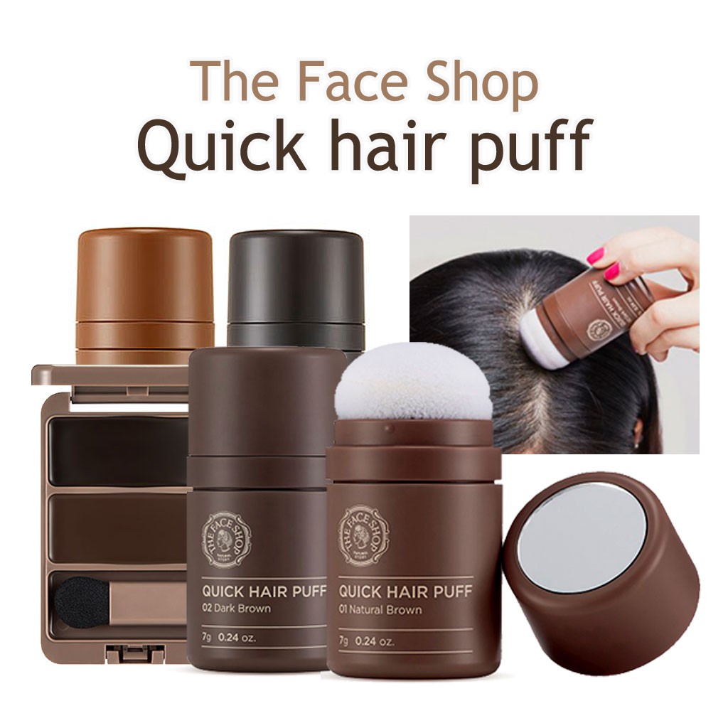 THE FACE SHOP Quick Hair Puff (4 Color) Hair Tint