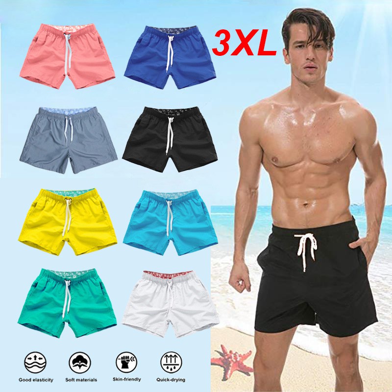 Men's Sport Shorts Board Pants Quick-drying Swim Trunk Pants Movement Surfing Running Beach Short