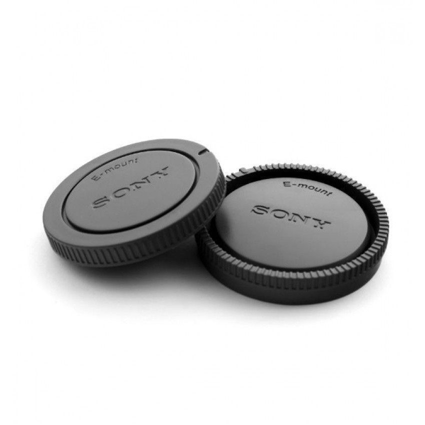 Rear Lens Cap + Camera Front Body Cover for Sony E-Mount NEX Camera