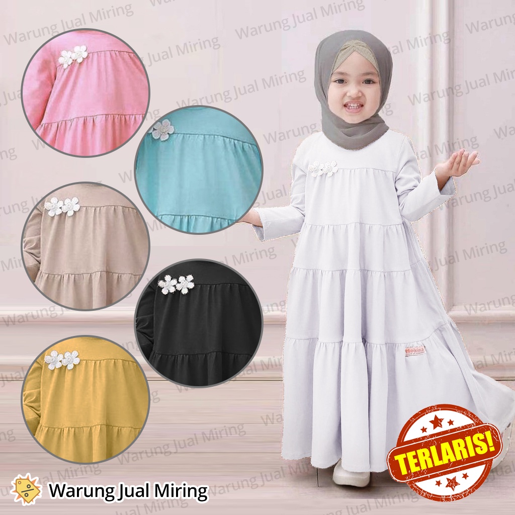 Princess Dresses For Children 1-12 Years Old Stacking Model Stretchy Jersey Toddler Toddler Little Kids Girls Teenagers Responsibilities Voxy Muslim Clothing<Unk> White Dress Elsa Frozen Skirt Dresses
