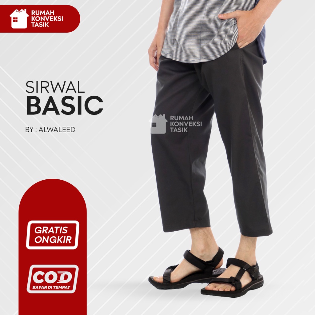 PRIA Al waleed moslem Men's Pleated Pants/Men's Pleated Pants Dark Gray