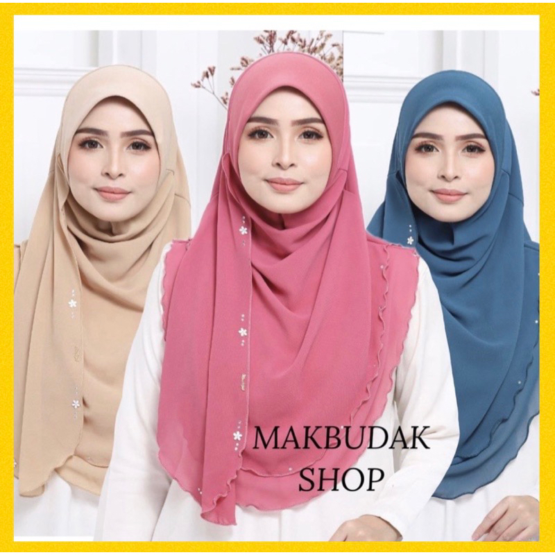 solid color shawl hijab