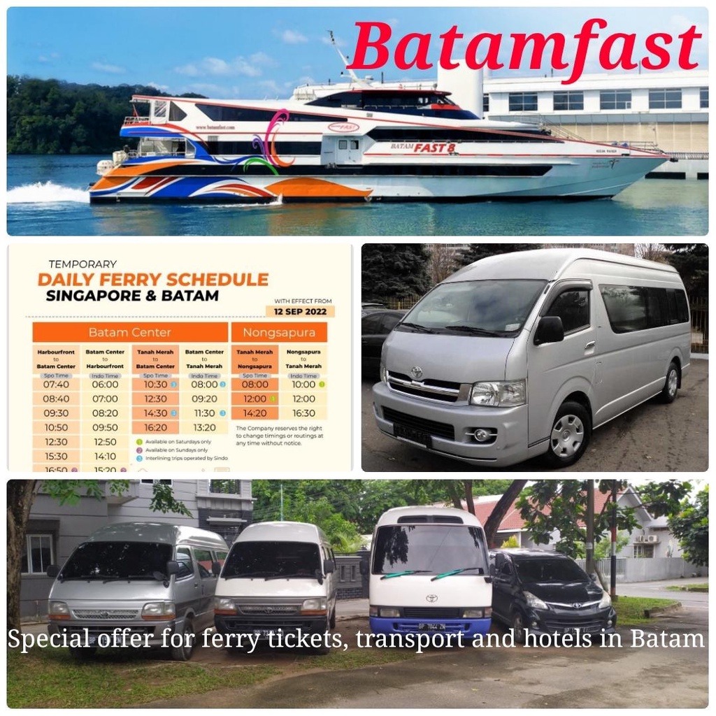 SPECIAL PRICE  Batam Ferry Ticket. BATAMFAST Ferry E-Ticket