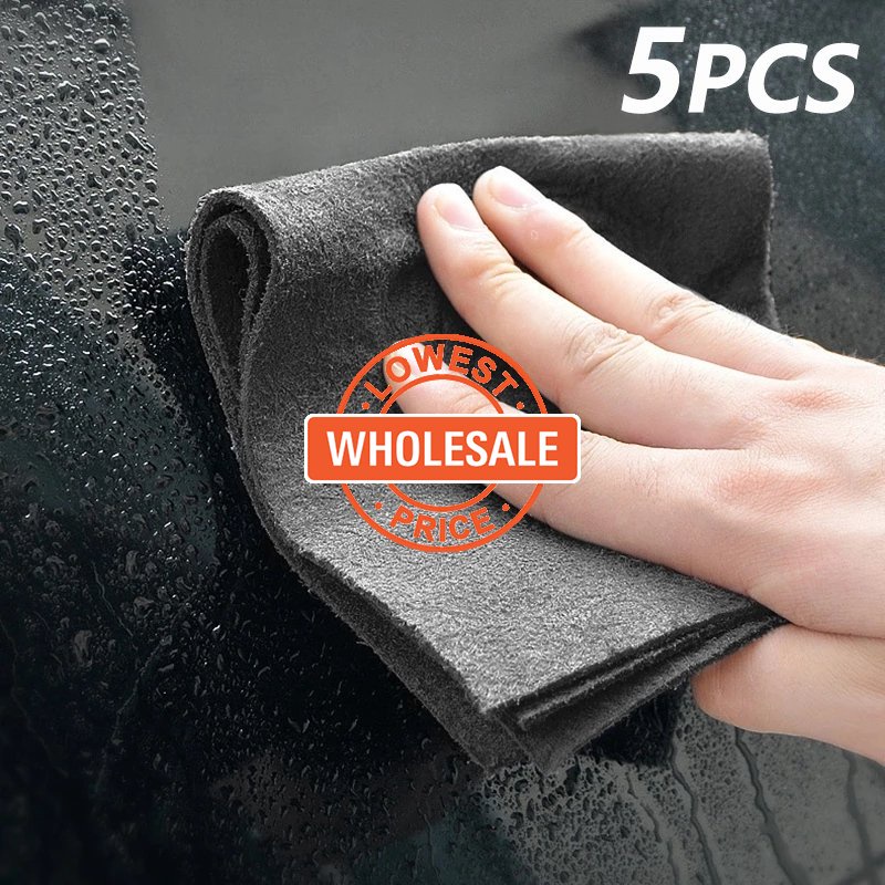 [Wholesale]  Car Washing Glass Cloth Magic Home Efficient Super Absorbent Microfiber Cleaning Cloth Household Cleaning Cloths for House Kitchen Car Window Multi-function Soft