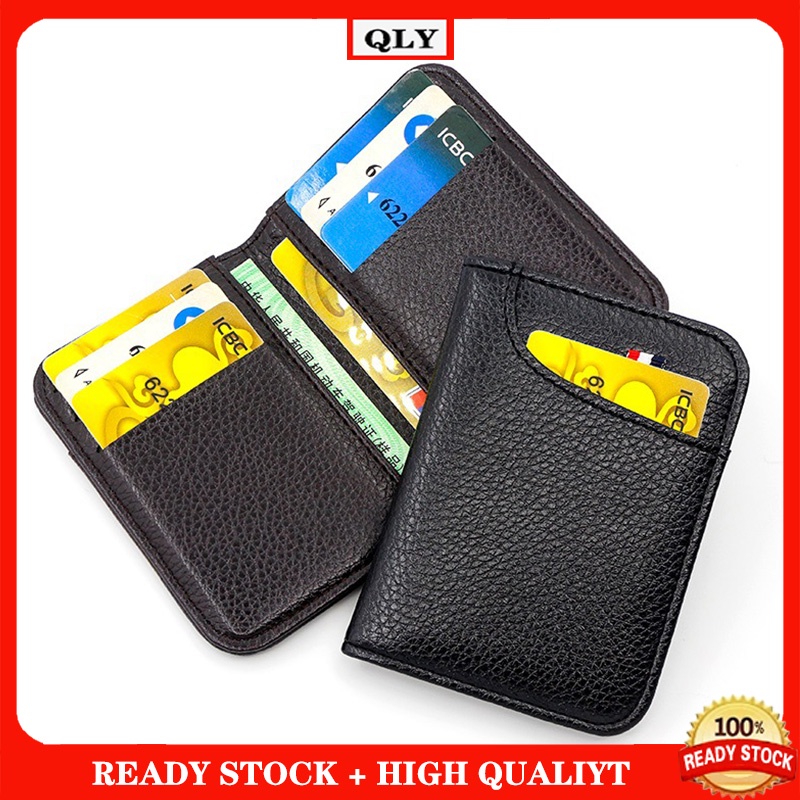 Fashion Casual Men Thin Card Bag Slim Wallet Fashion Card Bag