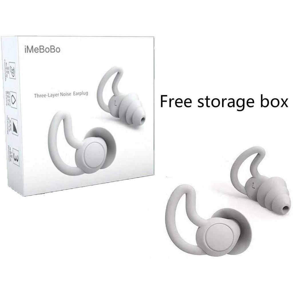 ?SG LOCAL STOCK? Sleeping Earplug IMeBoBo Anti Noise Sleeping Earplugs Soft Silicone Putty For Snoring Swimming Ear Plug