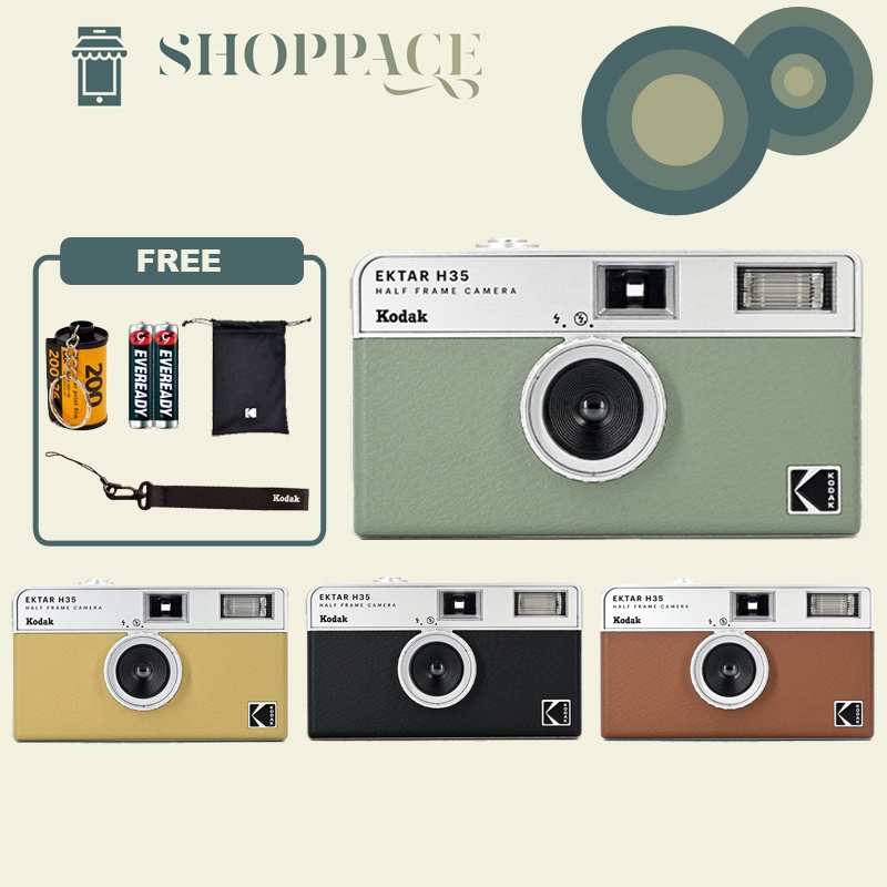 Reto KODAK EKTAR H35 Half Frame 35mm 135 Film Camera